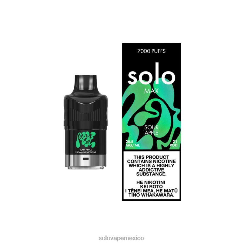Best Solo Vape Flavours - Solo MAX vaina manzana agria 6004P80