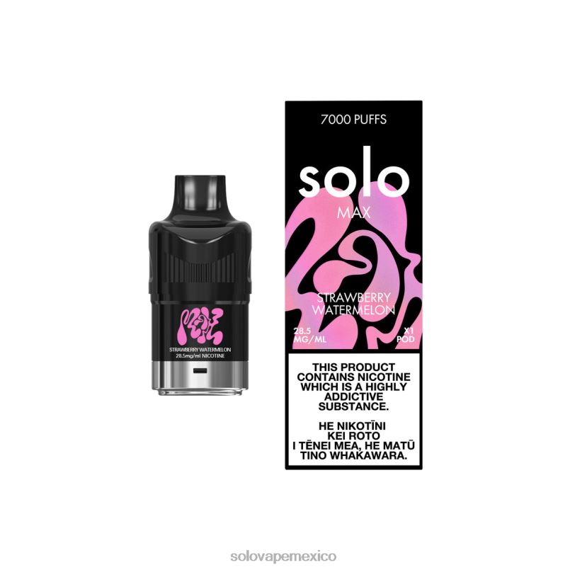 Best Solo Vape Flavours - Solo MAX vaina sandia fresa 6004P88