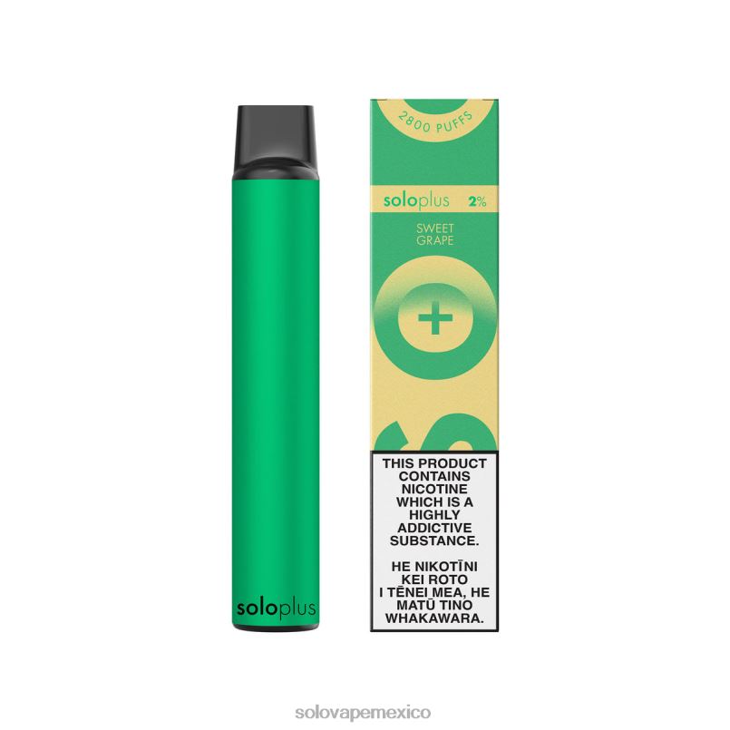 Best Solo Vape Flavours - Solo Plus colección paraíso vape desechable uva dulce 6004P40