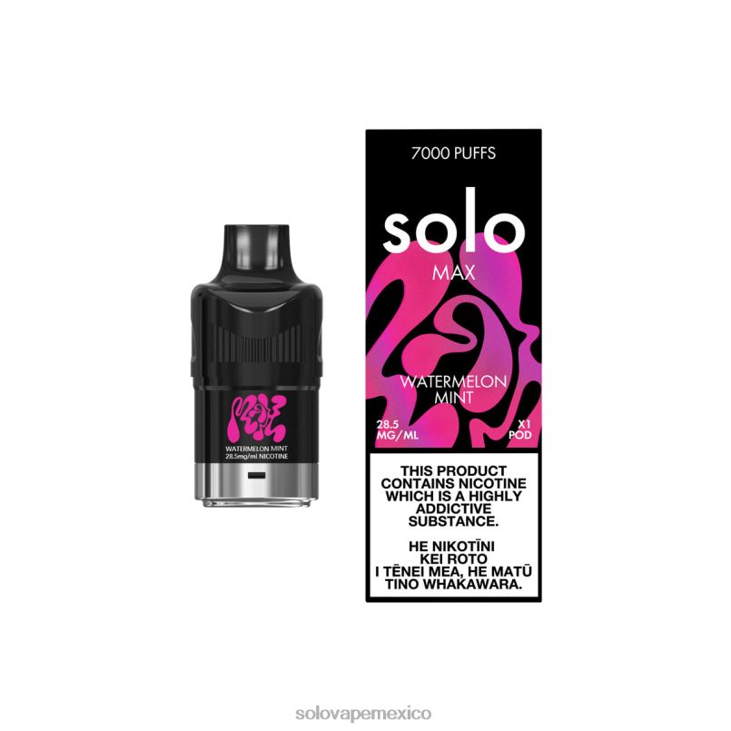 Pods Vape Solo - Solo MAX vaina sandia menta 6004P86