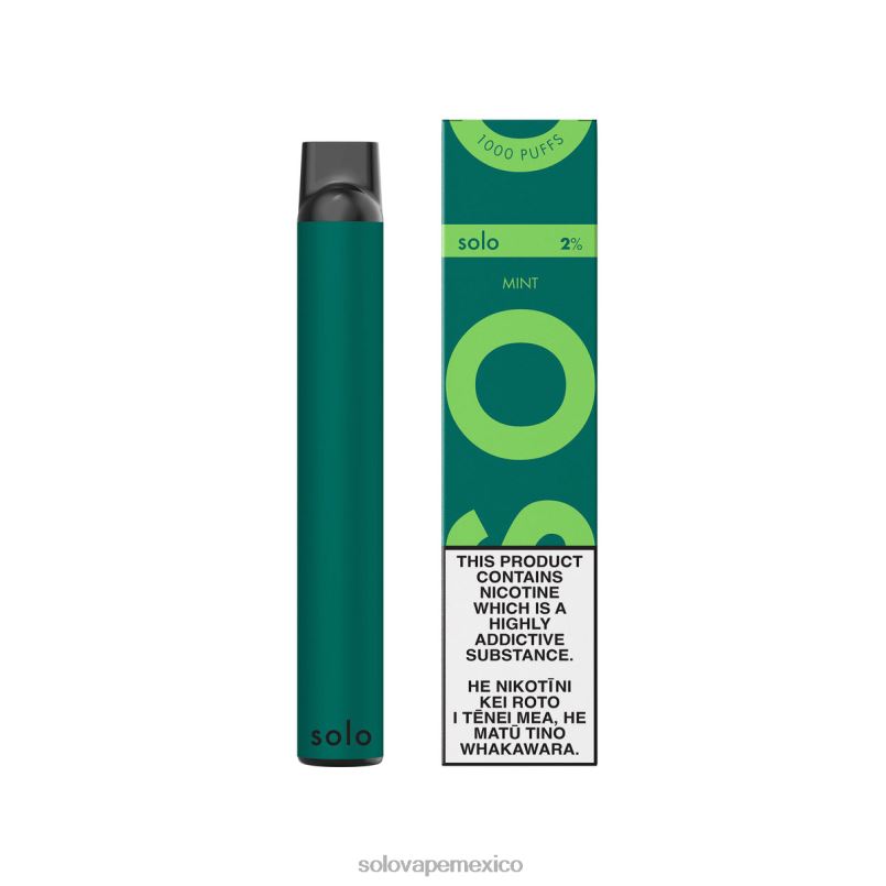 Solo Vape México - Solo vaporizador desechable menta 6004P1