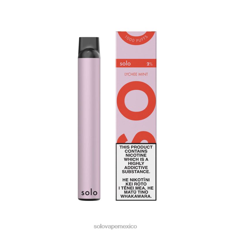 Solo Vape México - Solo vaporizador desechable menta lichi 6004P9