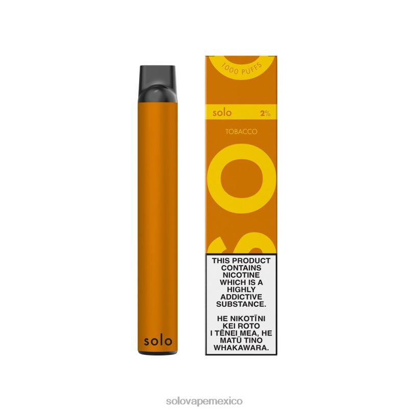 Solo Vape México - Solo vaporizador desechable tabaco 6004P17