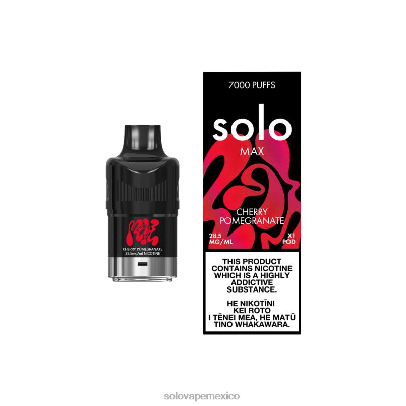 Solo Vape Precio - Solo MAX vaina granada cereza 6004P83