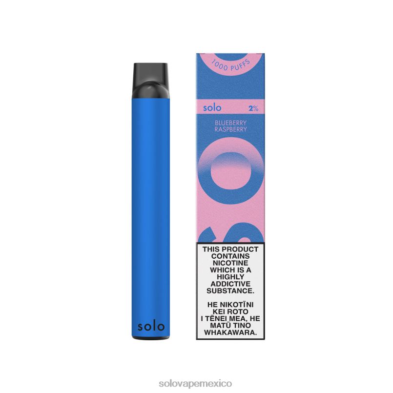 Solo Vape Precio - Solo colección paraíso vape desechable frambuesa arándano 6004P19