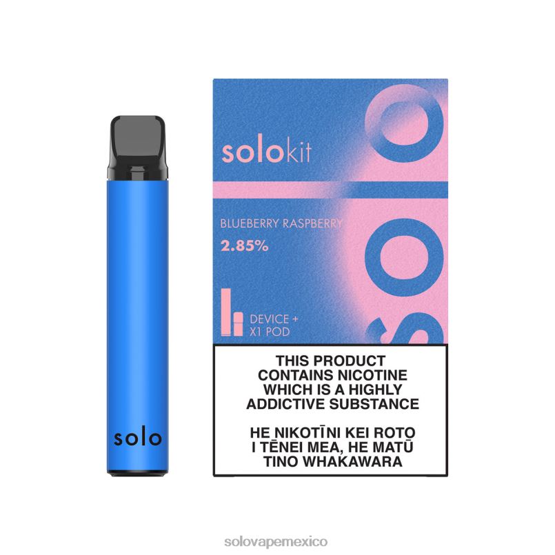 Solo Vape Precio - Solo kit de cápsulas frambuesa arándano 6004P43