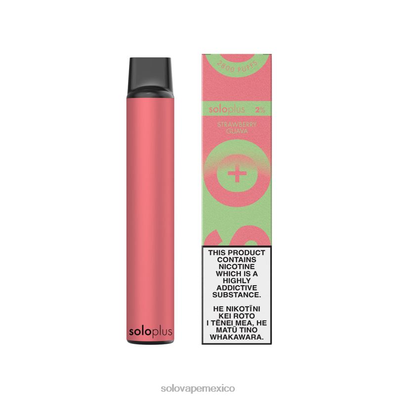 Solo Vape Price - Solo Plus colección paraíso vape desechable guayaba fresa 6004P37