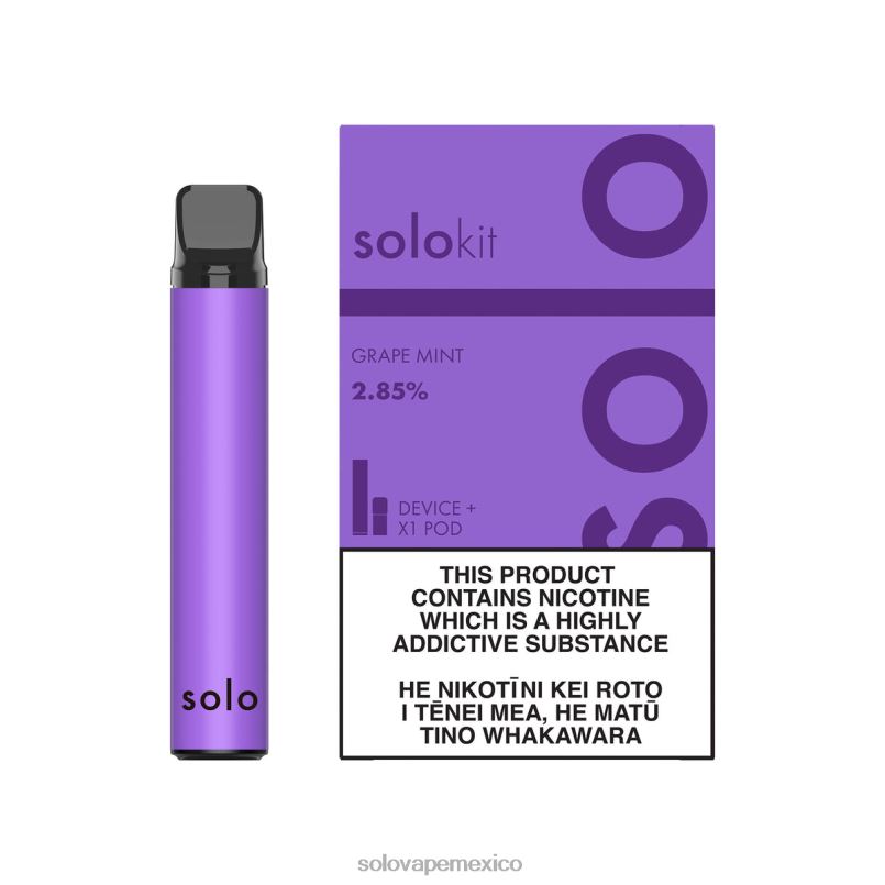 Solo Vape Price - Solo kit de cápsulas menta de uva 6004P45
