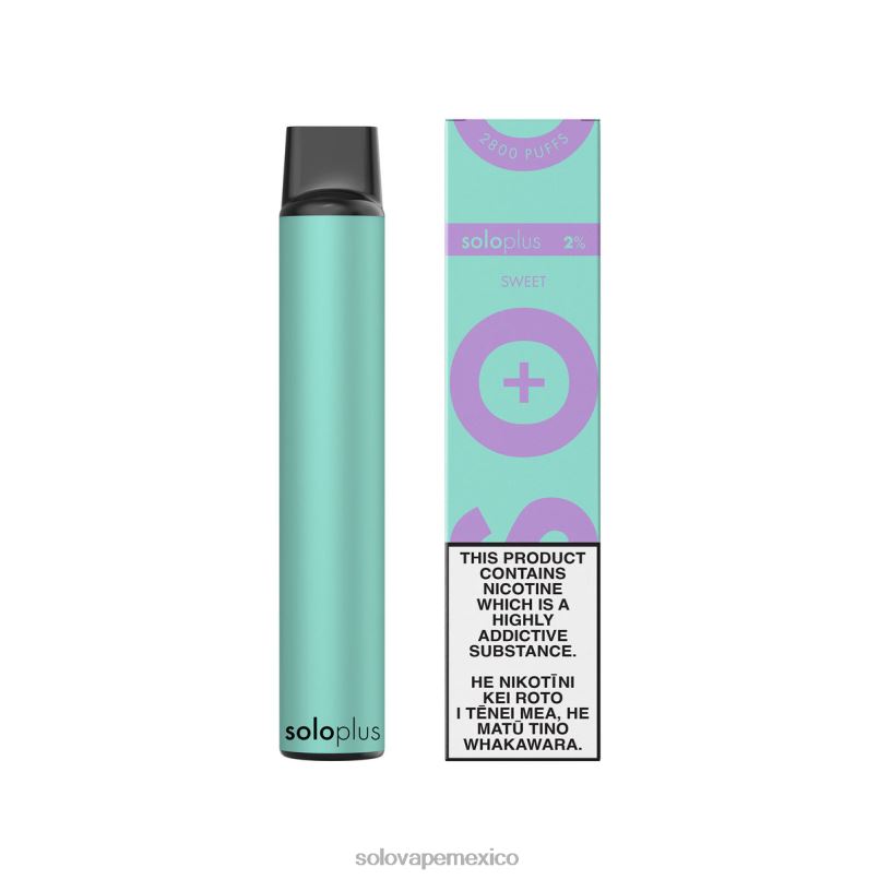 Solo Vape Review - Solo Plus vaporizador desechable dulce 6004P31