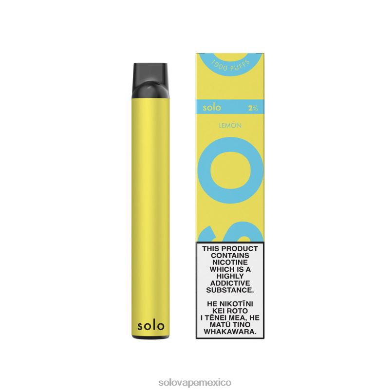 Solo Vape Review - Solo vaporizador desechable limón 6004P15
