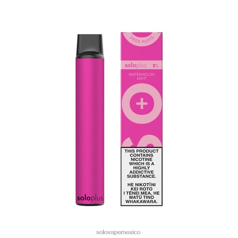 Vape Solo Flavours - Solo Plus vaporizador desechable sandia menta 6004P28