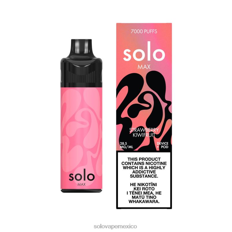 Solo Vape Review - Solo MAX kit de cápsulas kiwi fresa 6004P71