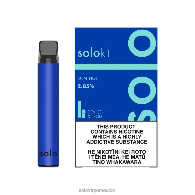 Solo Vape Review - Solo kit de cápsulas mentol 6004P47